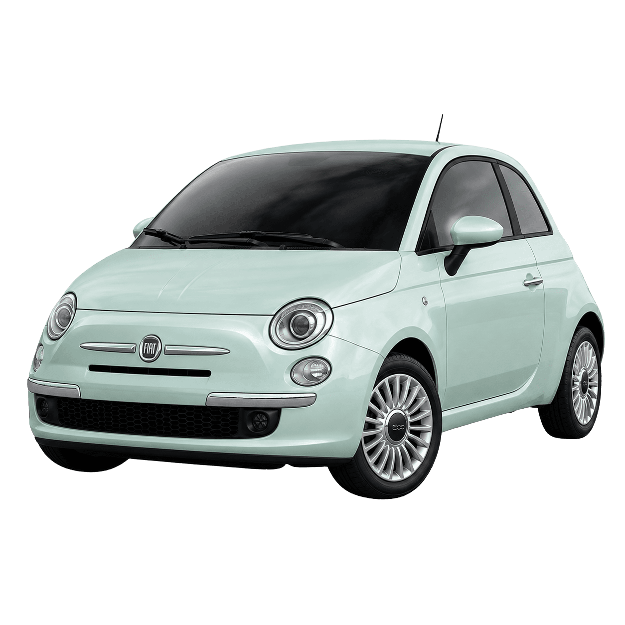 Fiat 500 compact hire car in Carlisle