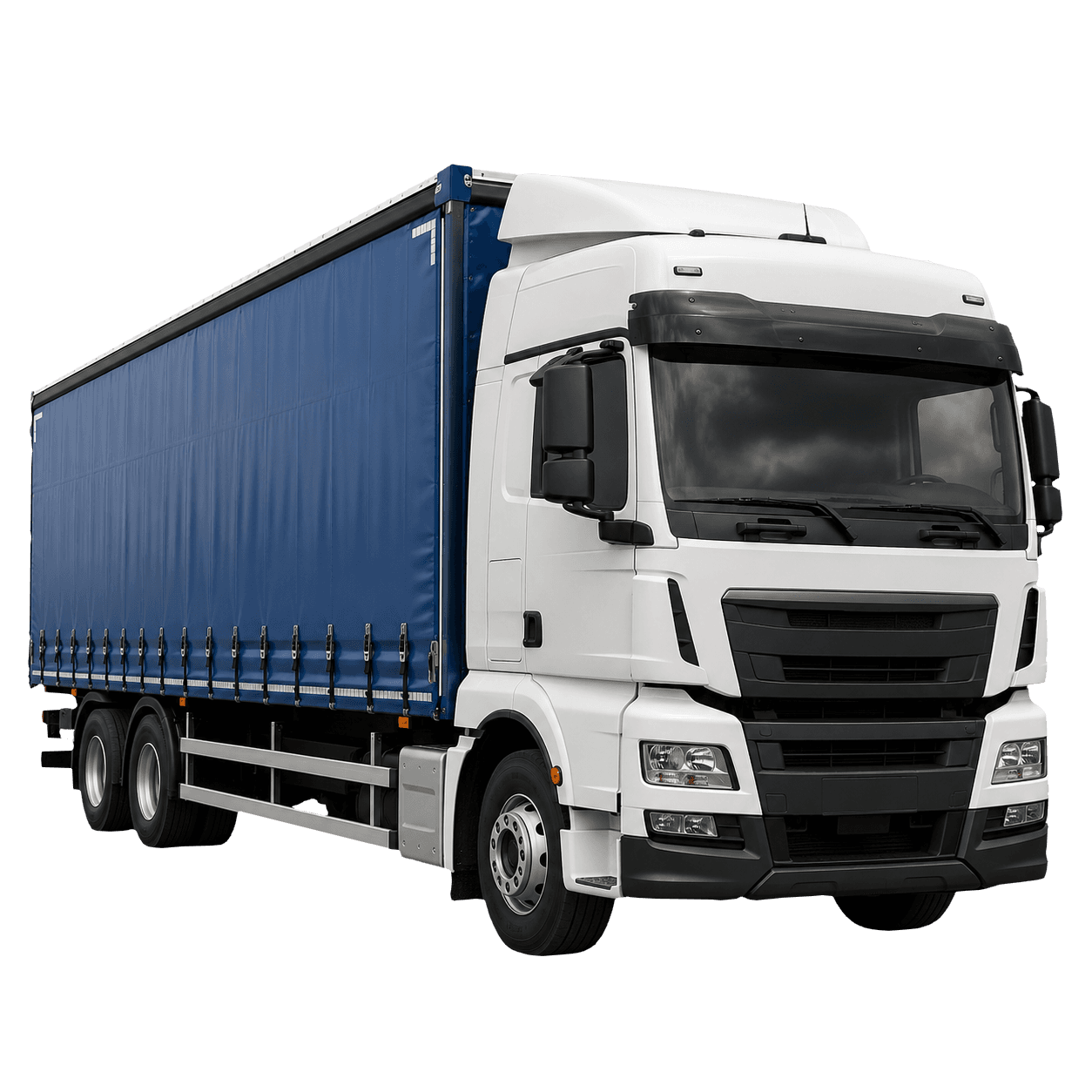 26 tonne curtain side truck for heavy transport hire in Carlisle