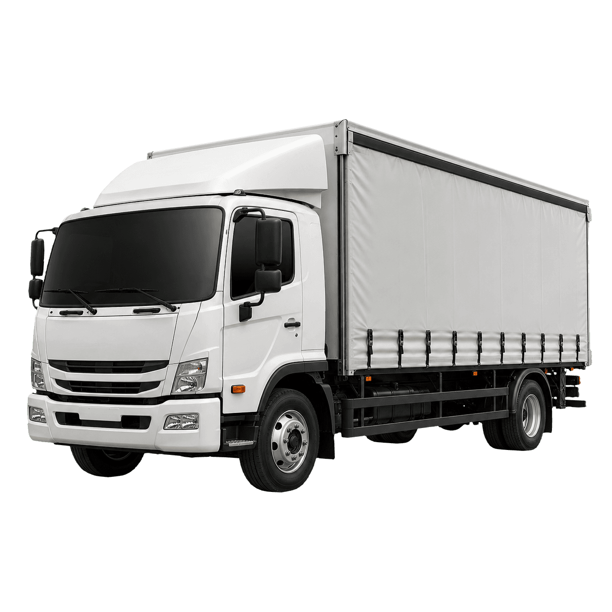 7.5 tonne curtain side truck for deliveries in Carlisle